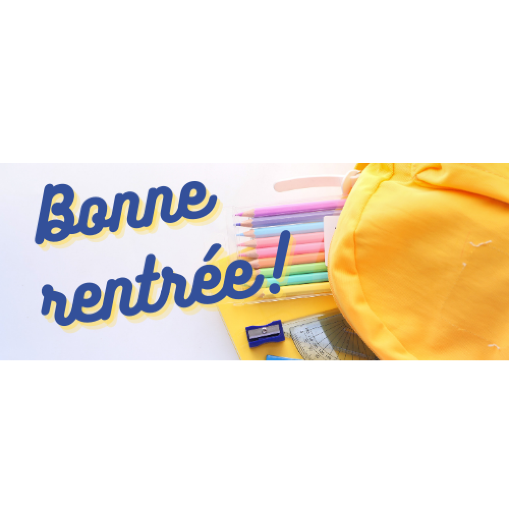 C&rsquo;est la rentrée !